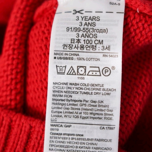 3 YEARS GAP Thick Knit Sweater Dress EUC  - Picture 3 of 5